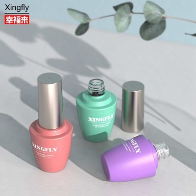 15ml Empty Glass Nail Polish Bottles Gel Cosmetic Packaging Gel Nail Polish Glass Bottle