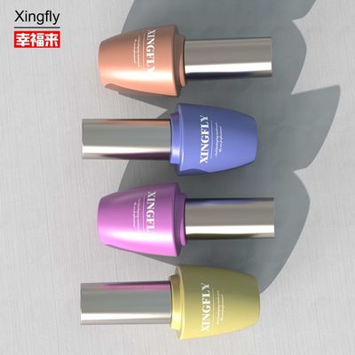 15ml Cosmetic Packaging Empty Nail Polish Bottles With Brush Gel Polish Bottle