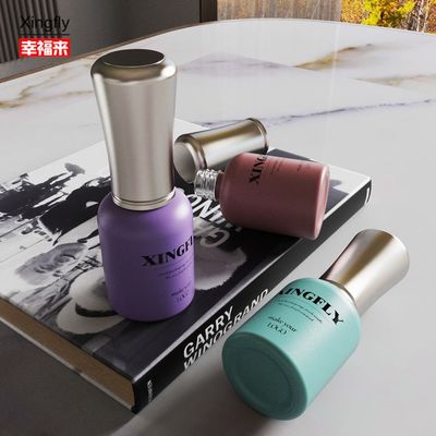 10ml Nail Polish Bottle Empty Custom Made Gel Packaging Nail Polish Glass Bottle