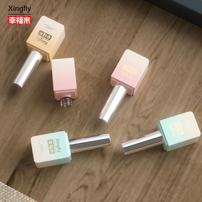 Gel Polish Square Bottle Beauty And Cosmetics Industry 13ml Uv Gel Polish Glass Bottle