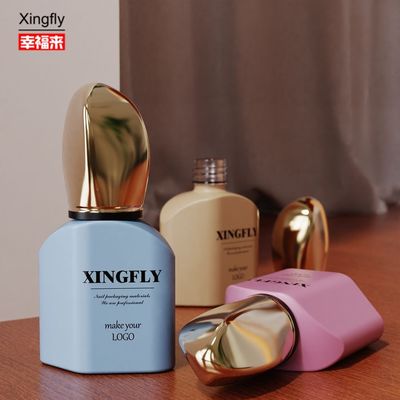 12ml Nail Polish Bottle Empty Gel Glass Bottle With Cap And Brush For UV Gel Polish