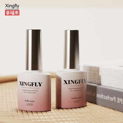 8ml Nail Polish Bottle Custom Printed Empty Gel Nail Polish Glass Bottles
