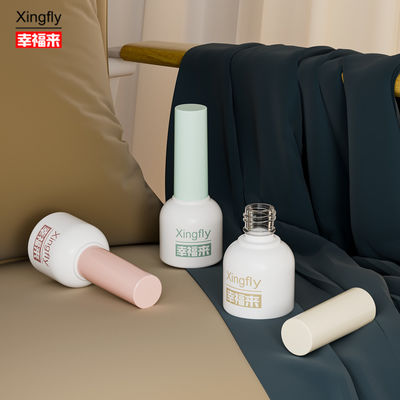10ml Nail Polish Bottle Round Gel Polish Uv Customize LOGO Glass Bottle