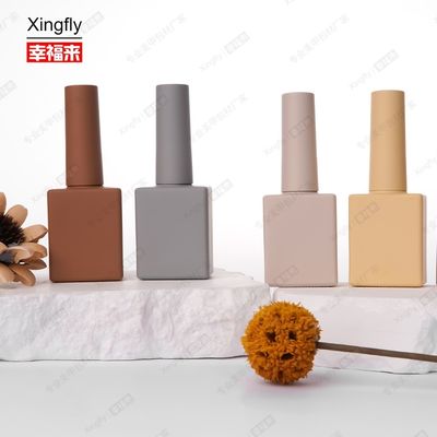 12ml Nail Polish Bottle Empty Cosmetic Packaging Glass Gel Nail Polish Bottle