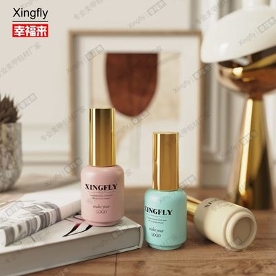 17ml Gel Nail Polish Round Nail Art Customized LOGO Nail Gel Polish Packaging Bottle