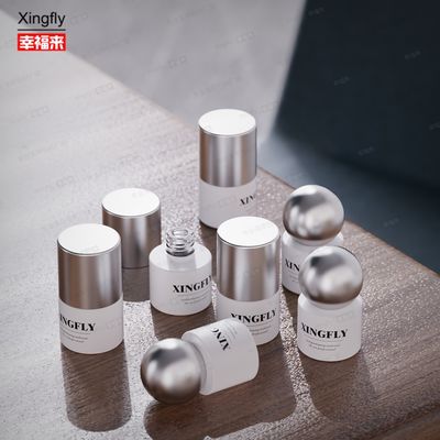 5ml Nail Polish Bottle Round Uv Gel Cosmetic Packaging Nail Polish Glass Bottle