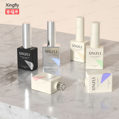12ml Square Brand New Optional Accessories Cat Eye Gel Uv Nail Polish Empty Bottle