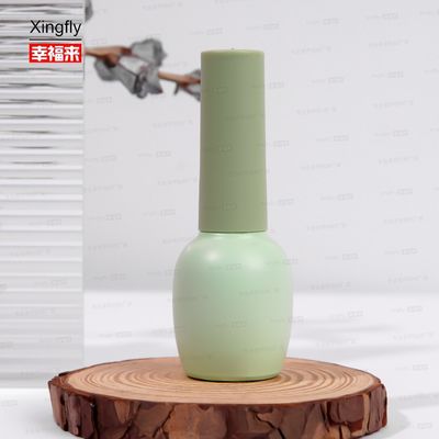 11ml Round Nail Polish Bottle Empty Cosmetic Container Nail Polish Oil Galss Bottle