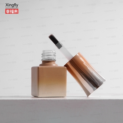 Good price 7ml UV Gel Nail Polish Glass Bottles With Cap Brush Empty Bottle Factory Direct online
