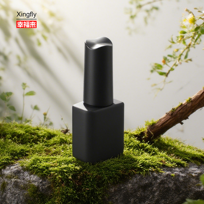 Good price 8ml Custom Gel Nail Polish Base Coat Top Coat Cosmetic Packaging UV  Glass Bottles  online