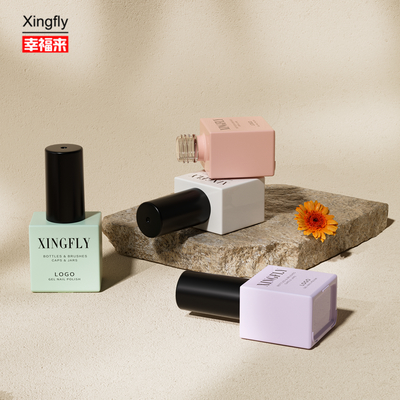 Good price 23ml Large Capacity Nail Polish Oil Package Cosmetics UV Gel Polish Glass Bottle online